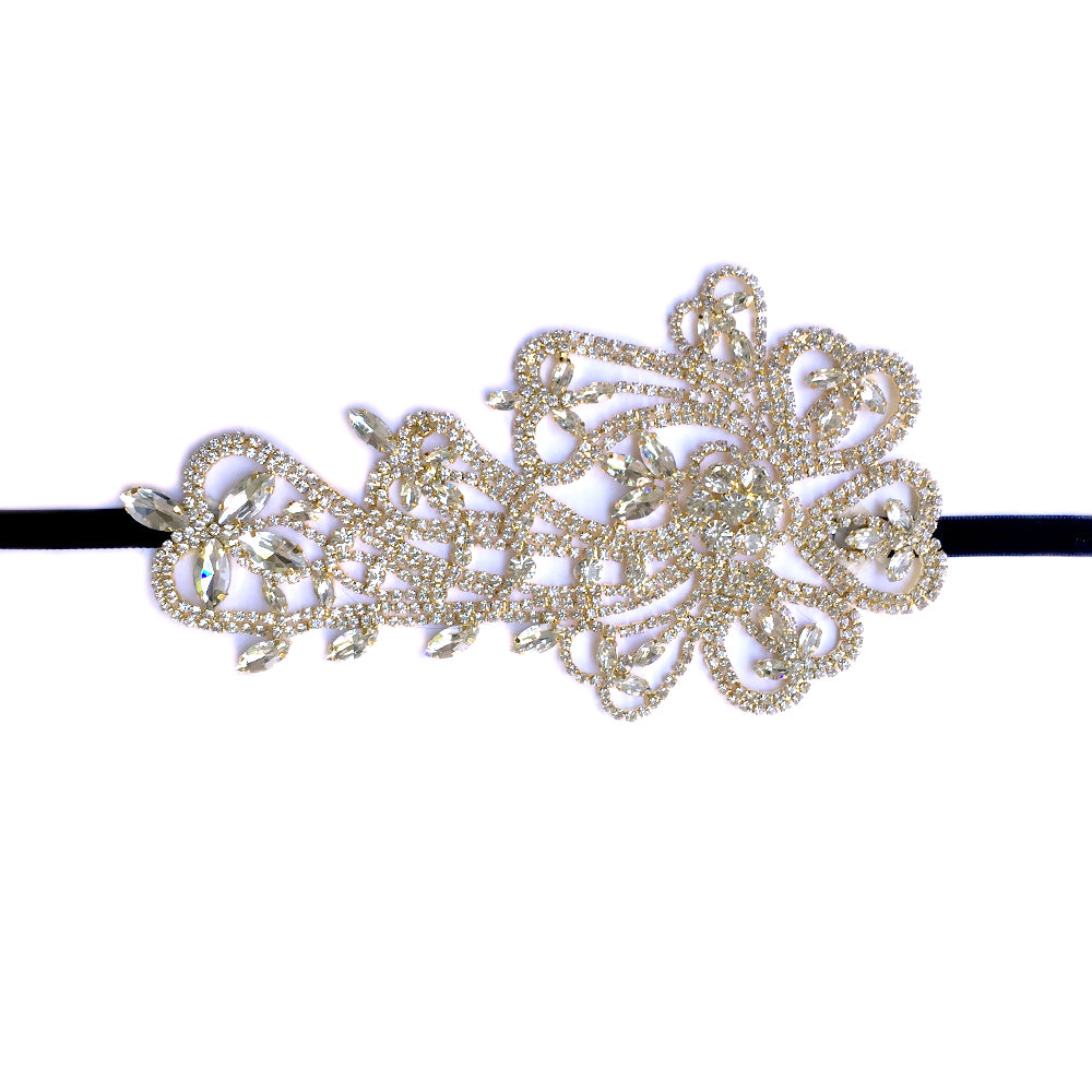 Wedding Statement Hair Accessories, Bridal Hair Accessories, Wedding Rhinestone Headpiece