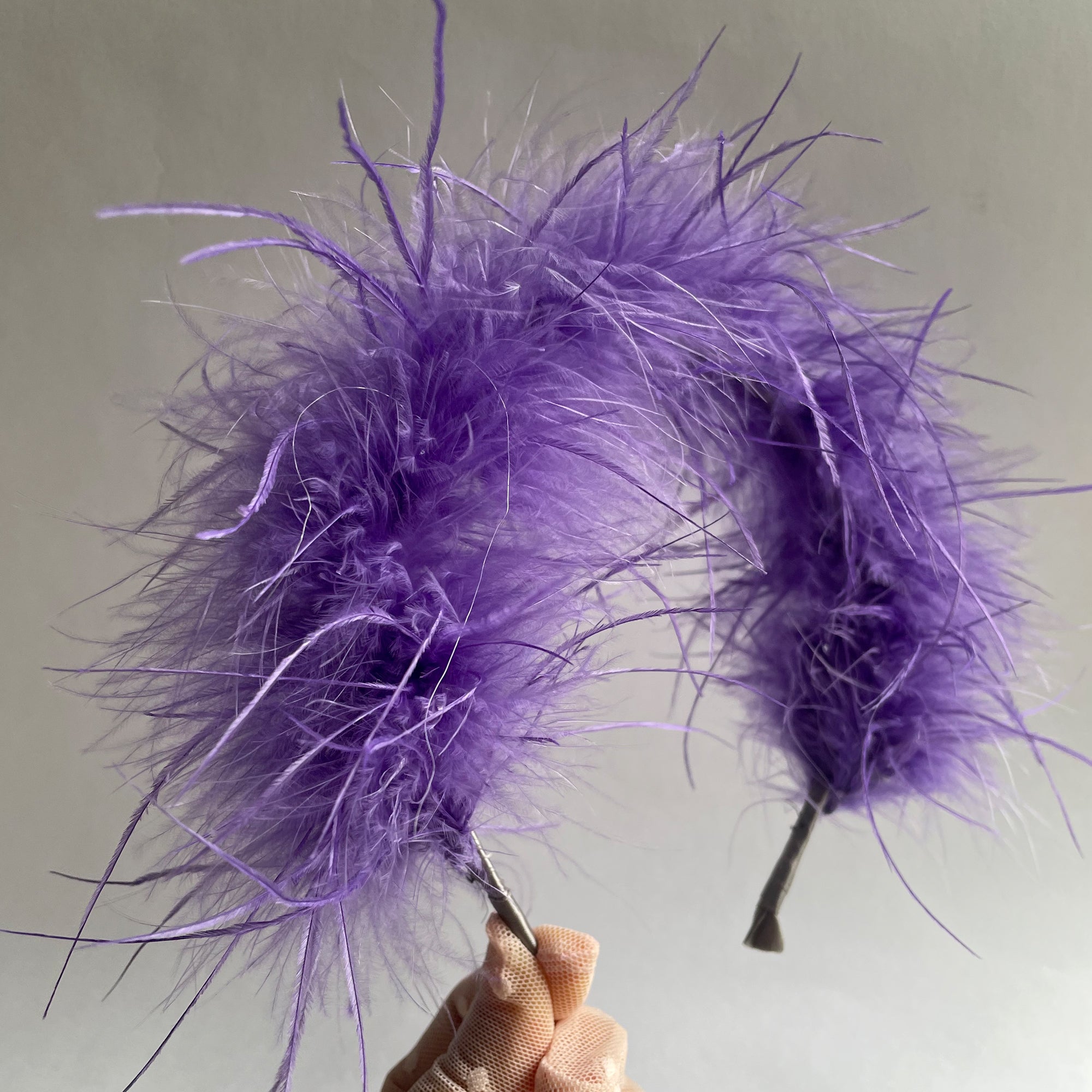 Feather Fascinator Headband, Feather Headband Party, Bridesmaid Headband for Wedding