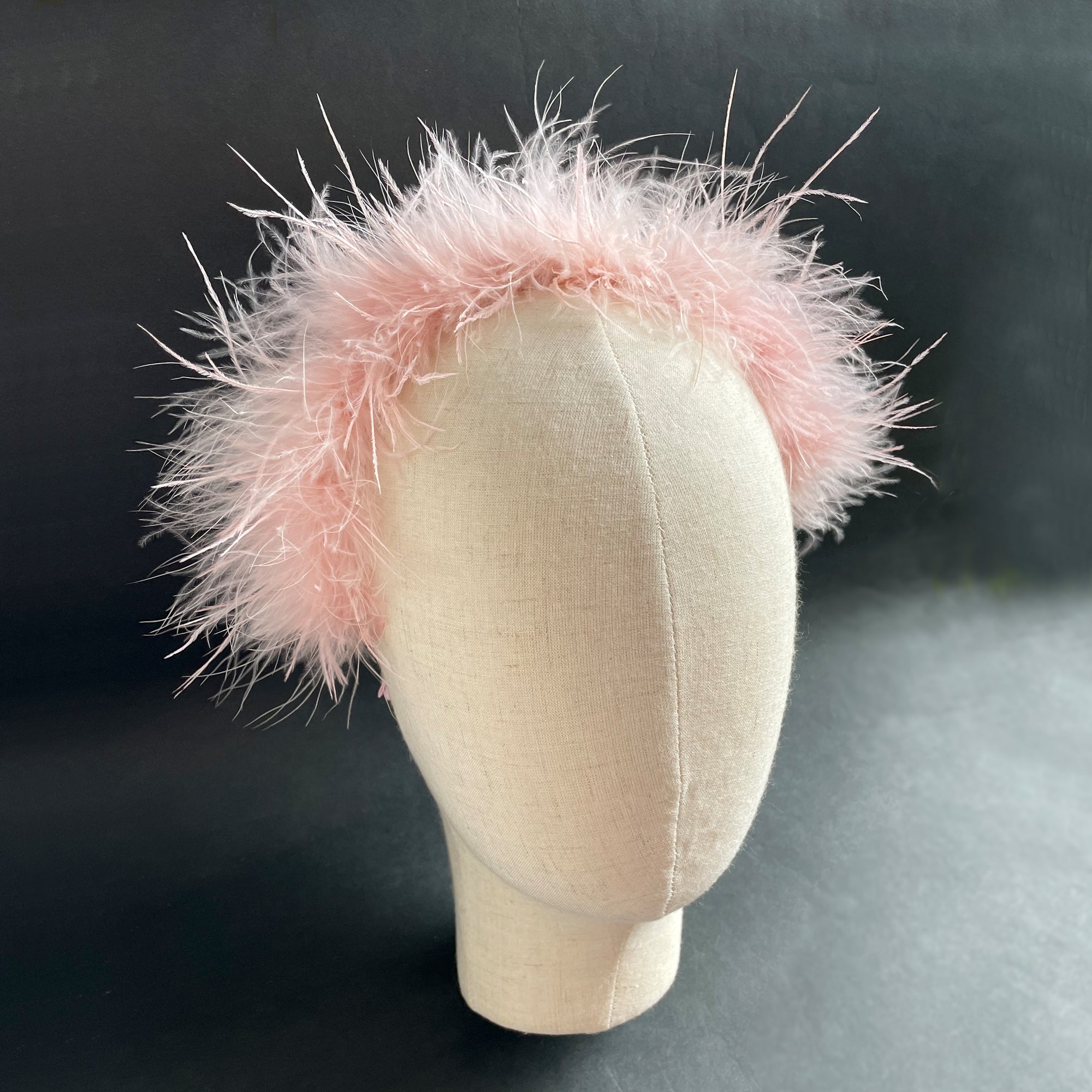 Feather Fascinator Headband, Feather Headband Party, Bridesmaid Headband for Wedding