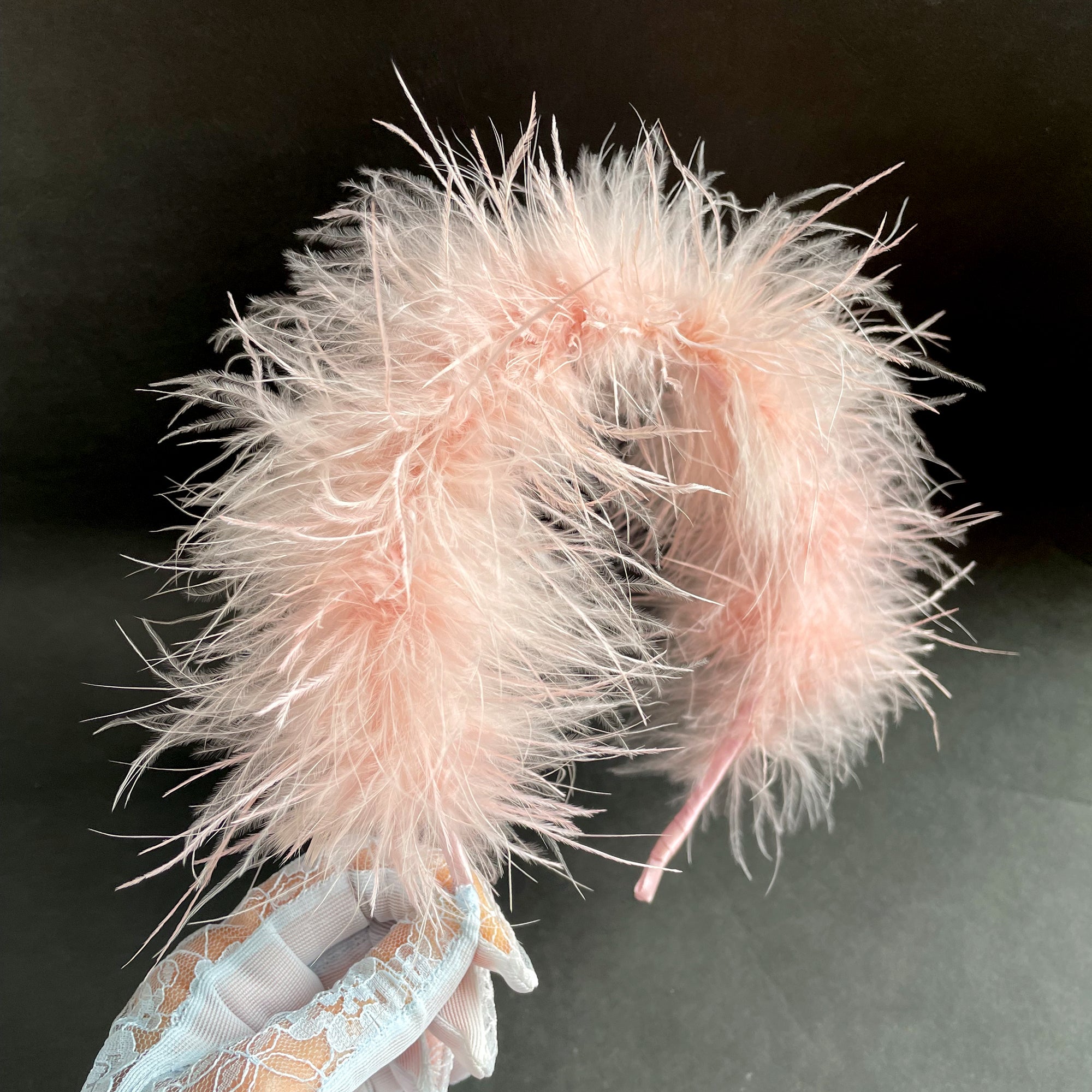 Feather Fascinator Headband, Feather Headband Party, Bridesmaid Headband for Wedding