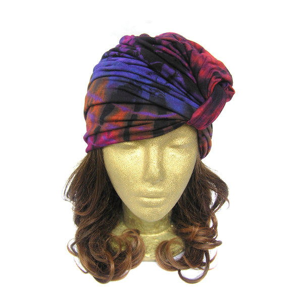 Tuban Hijab Style Headband, Turban Headwrap Pattern, Chemo Headwear