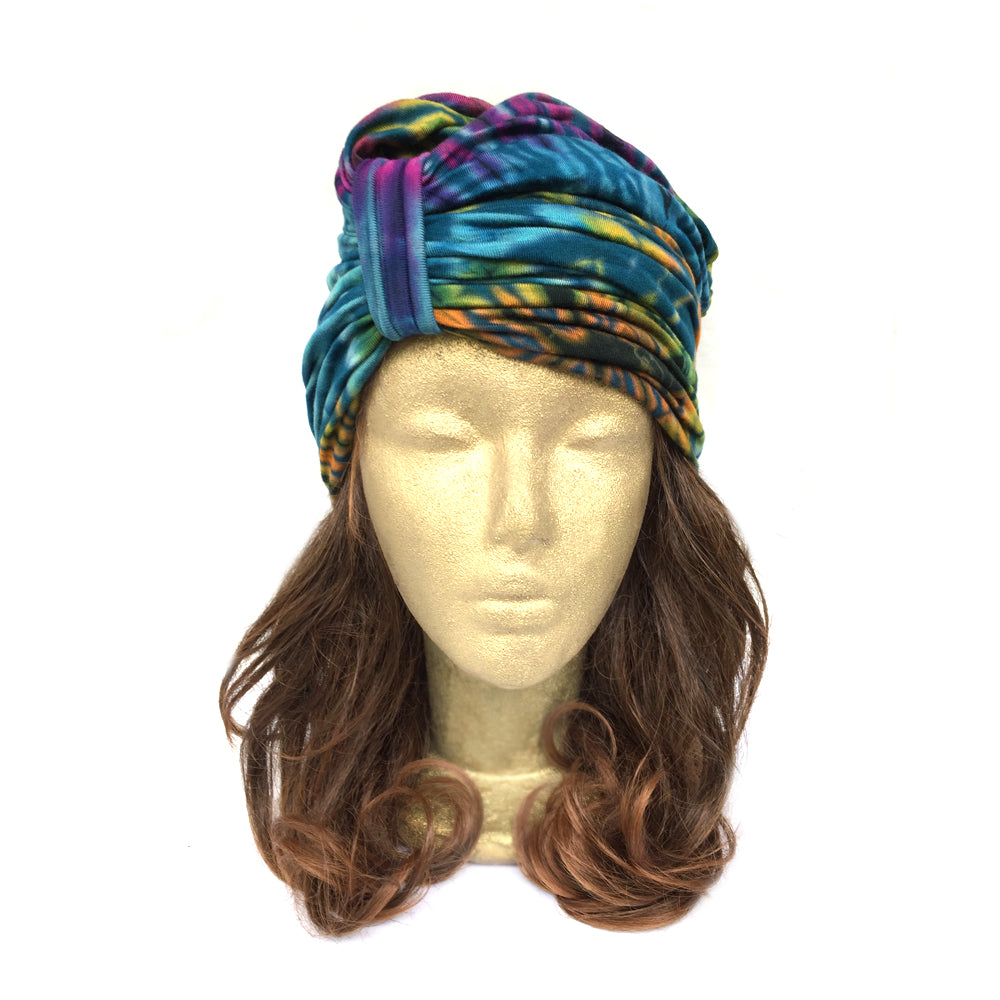 Tuban Hijab Style Headband, Turban Headwrap Pattern, Chemo Headwear