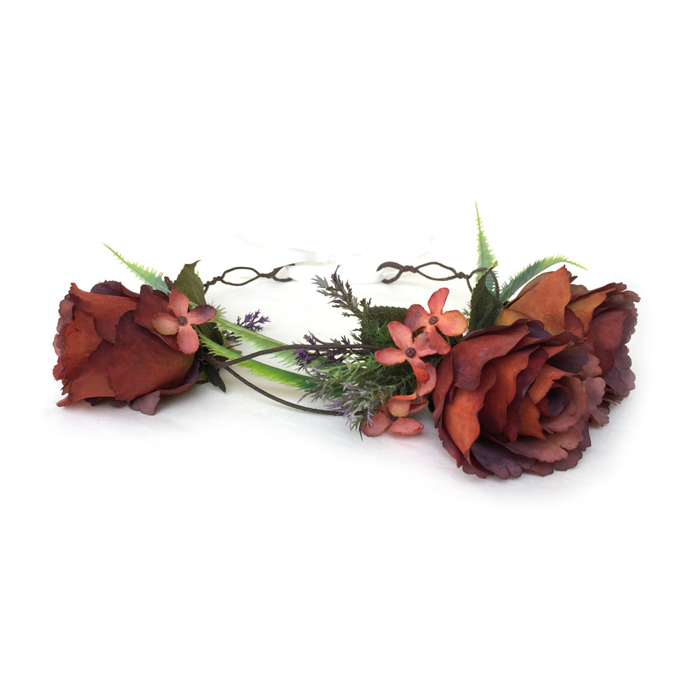 Rustic Wedding Hair Piece, Boho Bridal Hair Accessory, Costume Crown