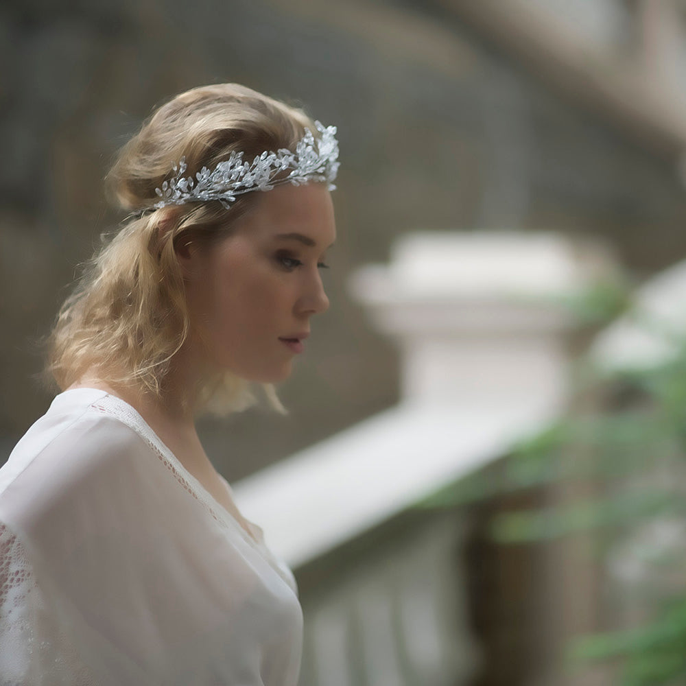 Goddess Crown, Hair Vine Wedding, Bridal Hair Vine, Grecian Crown, Bridal Tiara