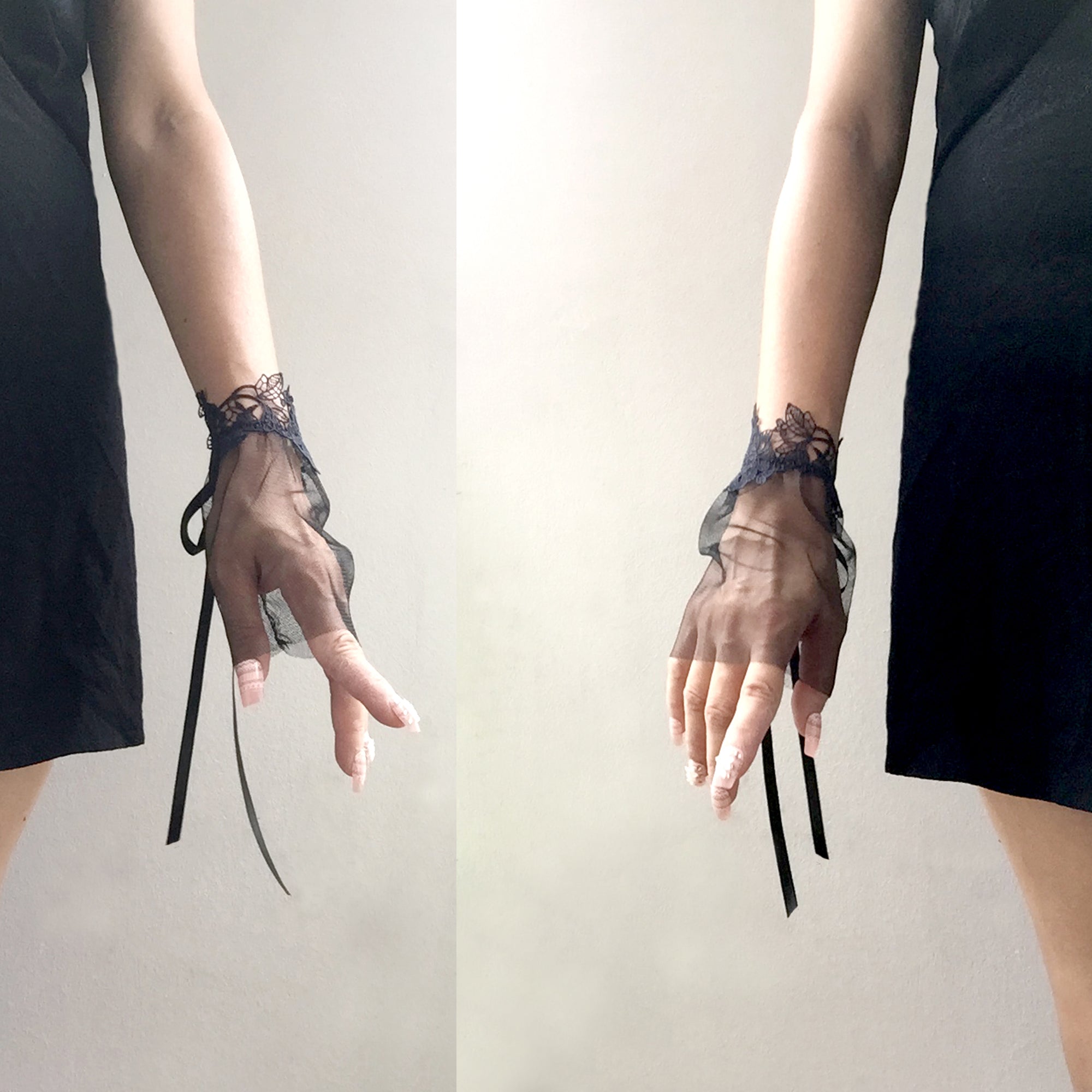 New collection of lace gloves by Curtain Road, Hong Kong