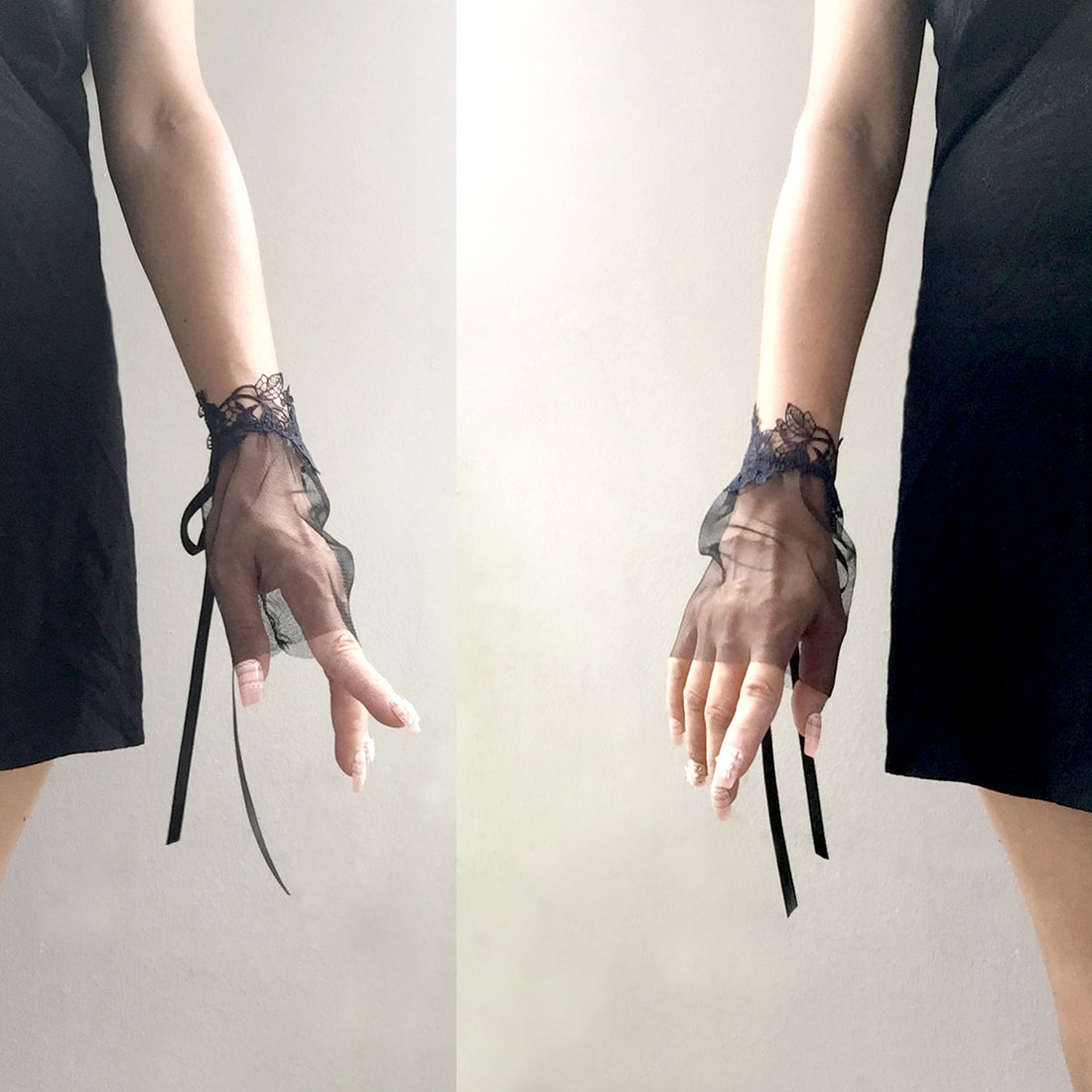 New collection of lace gloves by Curtain Road, Hong Kong