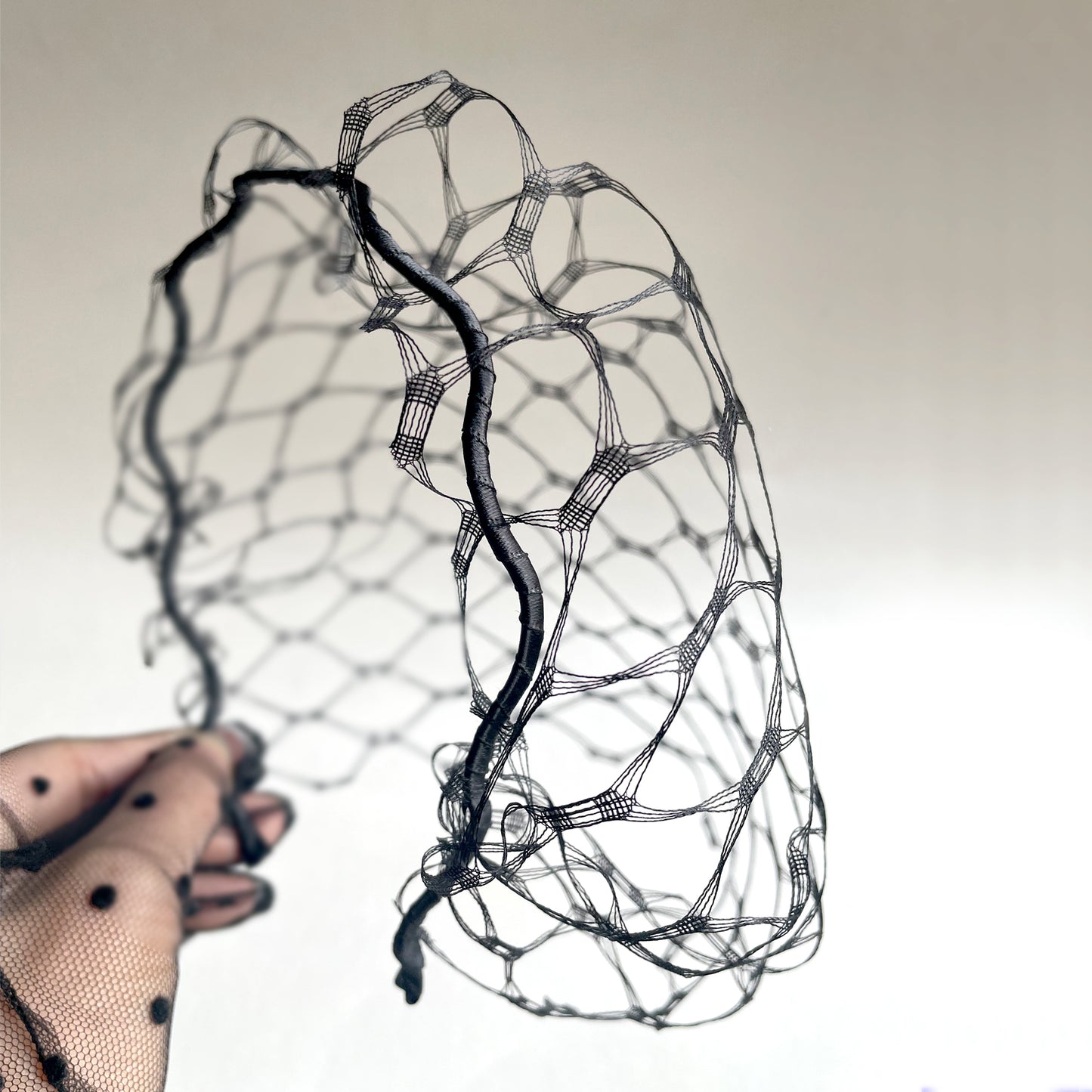 Black Veil Bride Black Veil Funeral Black Birdcage Veil Headband Cocktail Party Photo Shooting