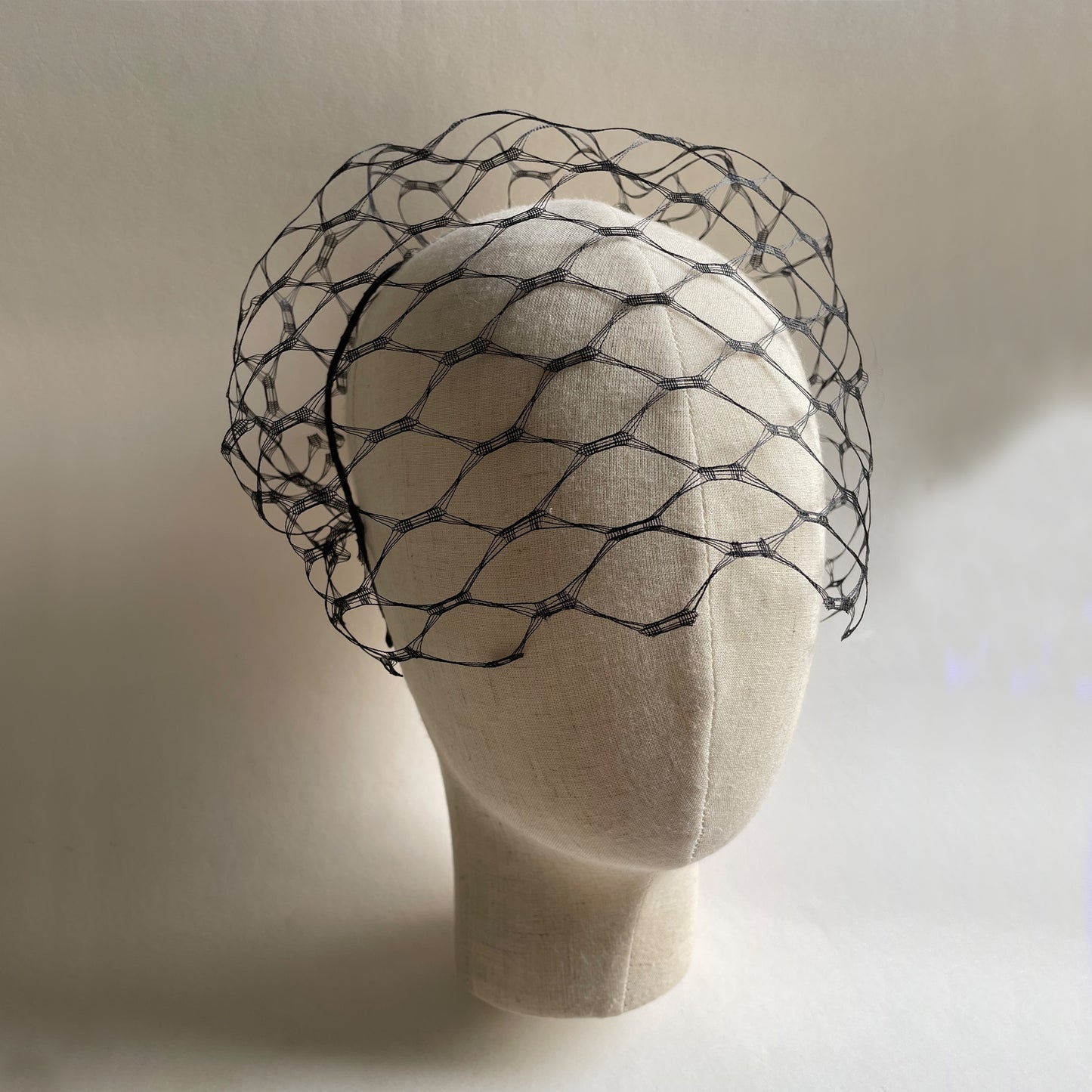 Black Veil Bride Black Veil Funeral Black Birdcage Veil Headband Cocktail Party Photo Shooting