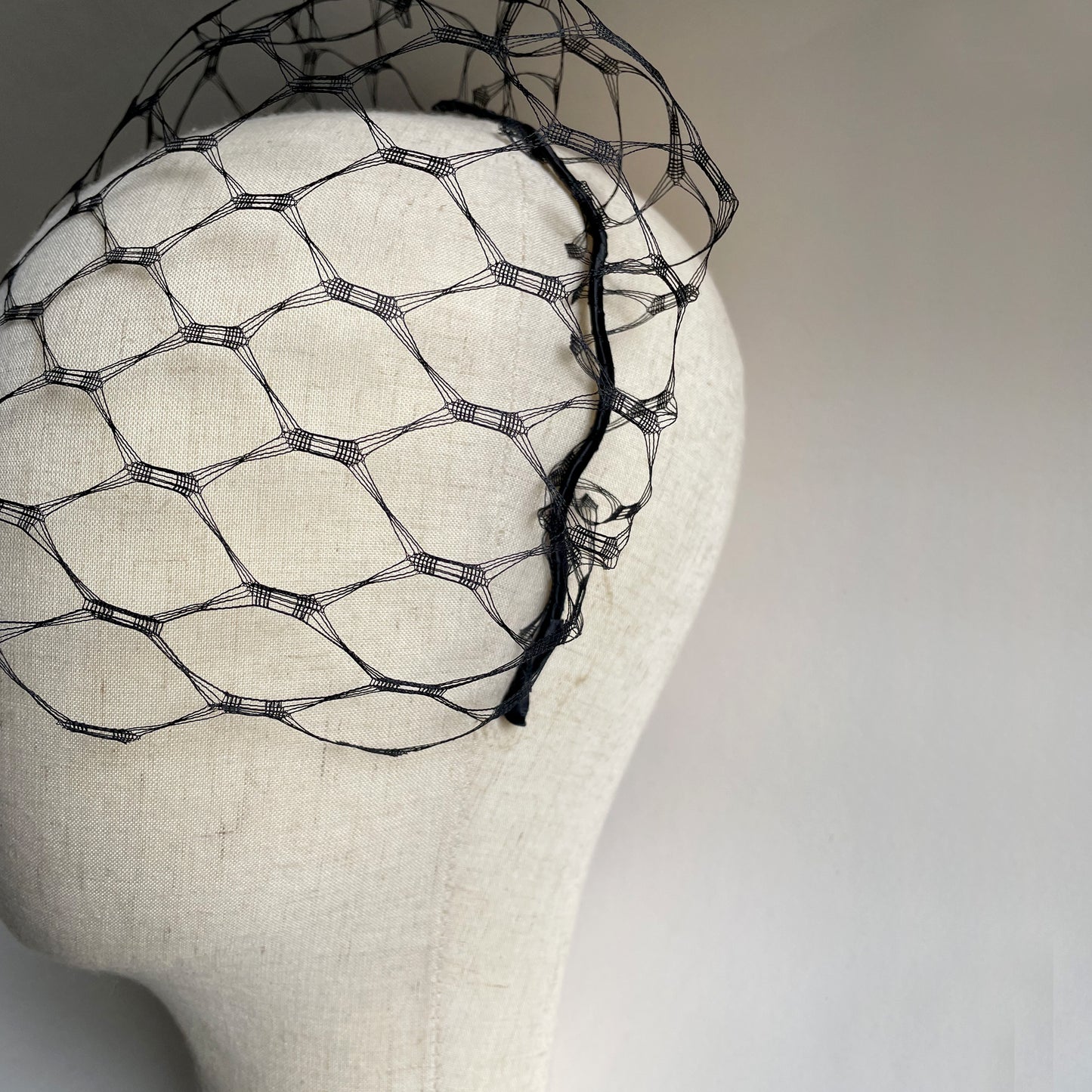 Black Veil Bride Black Veil Funeral Black Birdcage Veil Headband Cocktail Party Photo Shooting