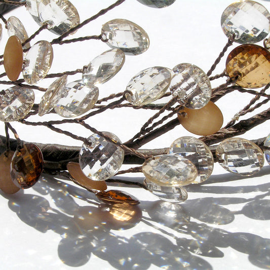 Rustic Wedding Crown, Floral Crown, Hair Vine