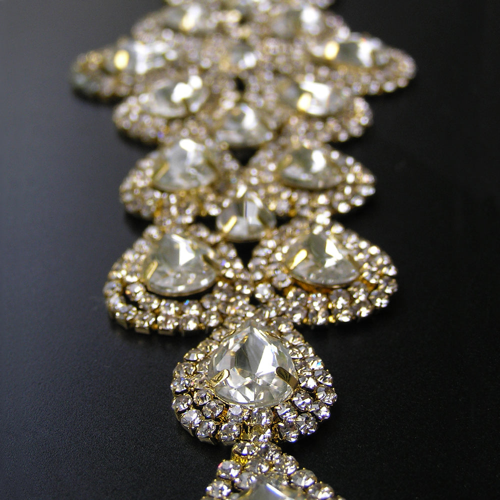 Bridal Wedding Rhinestone Headpiece, Vintage Style Hair Accessories, Classy Hair Jewelry for Wedding