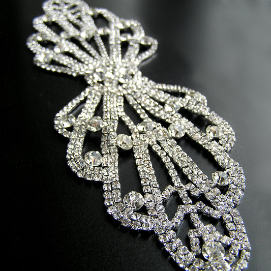 Diadema de arco grande, diadema de arco de la década de 1940, accesorios para el cabello de arco nupcial