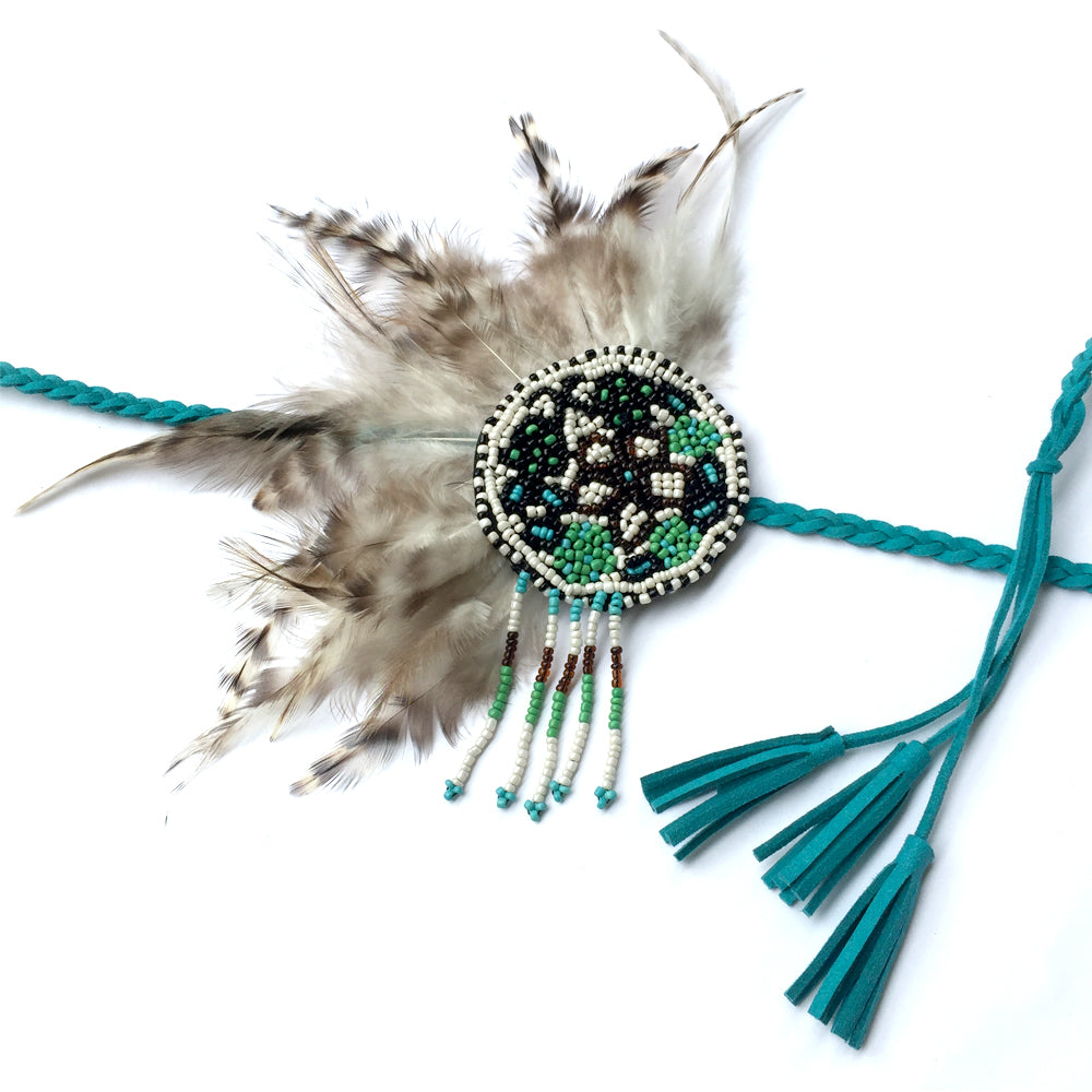 Pocahonta Costume Adult Kids Idea, Tribal Headdress, Boho Hippie Gypsy Party Costume