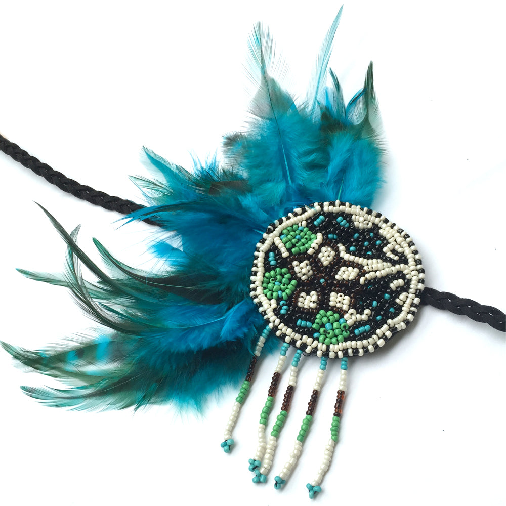 Pocahonta Costume Adult Kids Idea, Tribal Headdress, Boho Hippie Gypsy Party Costume