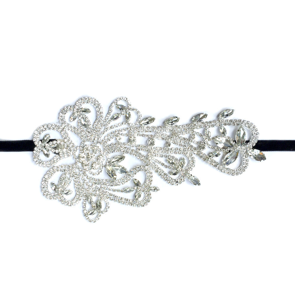 Wedding Statement Hair Accessories, Bridal Hair Accessories, Wedding Rhinestone Headpiece