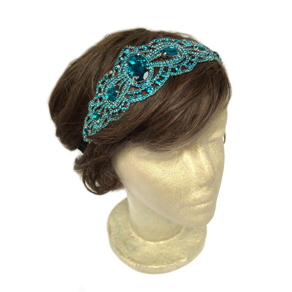 Mermaid Hair Accessories, Beach Wedding Hair Piece, Turquoise Hair Accessory, Pink Headpiece