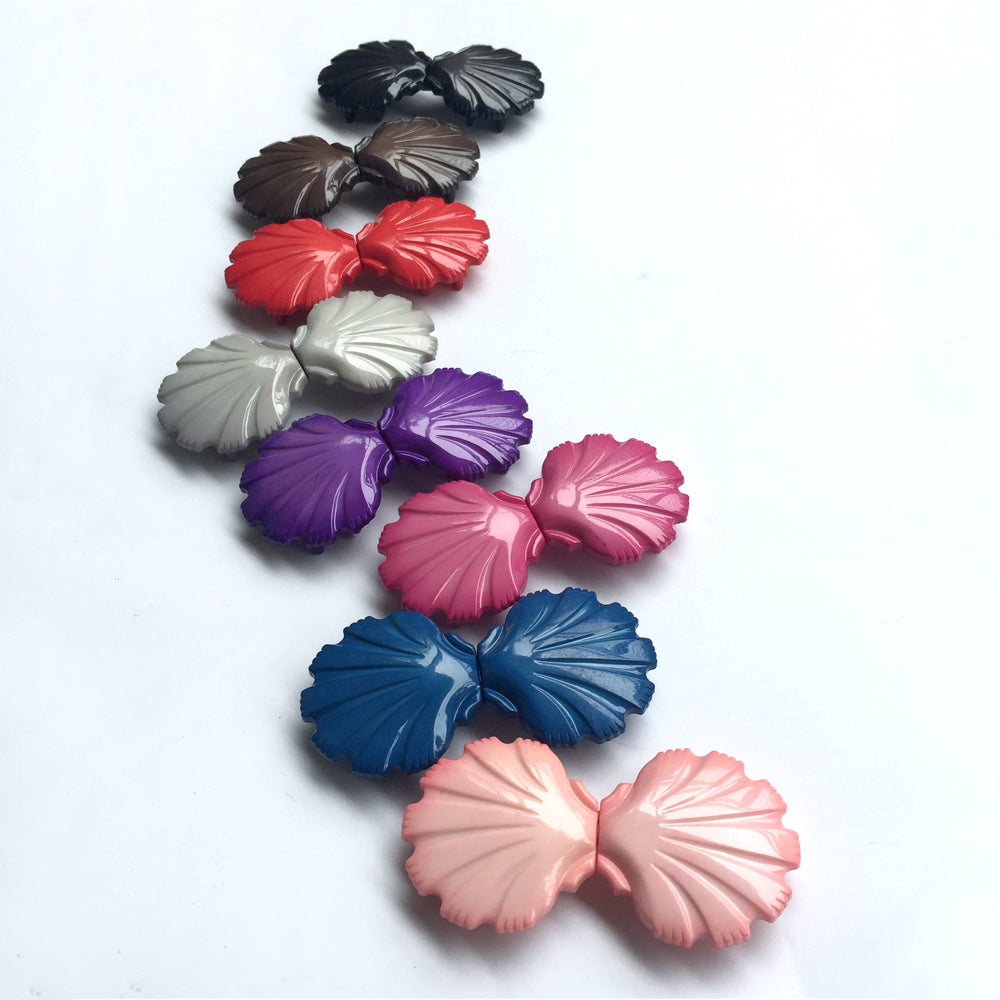 Mermaid Seashell Belt, Elastic Dress Belt, Retro Dress Belt, 1970s Shell Belt Buckle from Japan