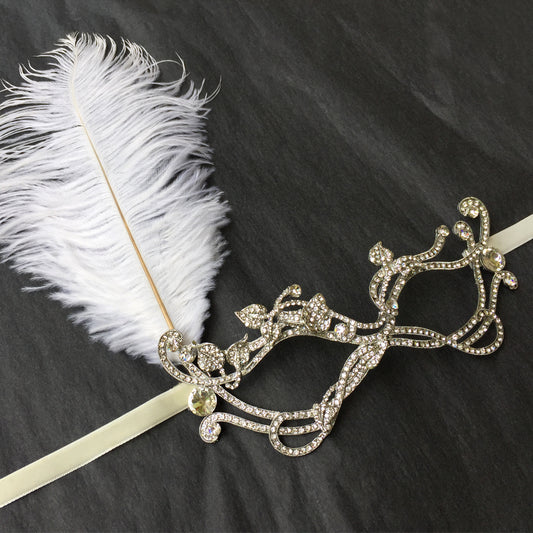 Feather Mask Costume, Theme Party Masquerade Ball, Masquerade Costume Party