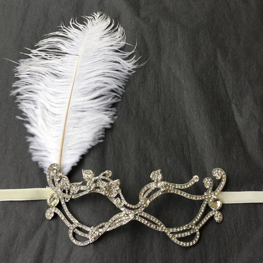Feather Mask Costume, Theme Party Masquerade Ball, Masquerade Costume Party