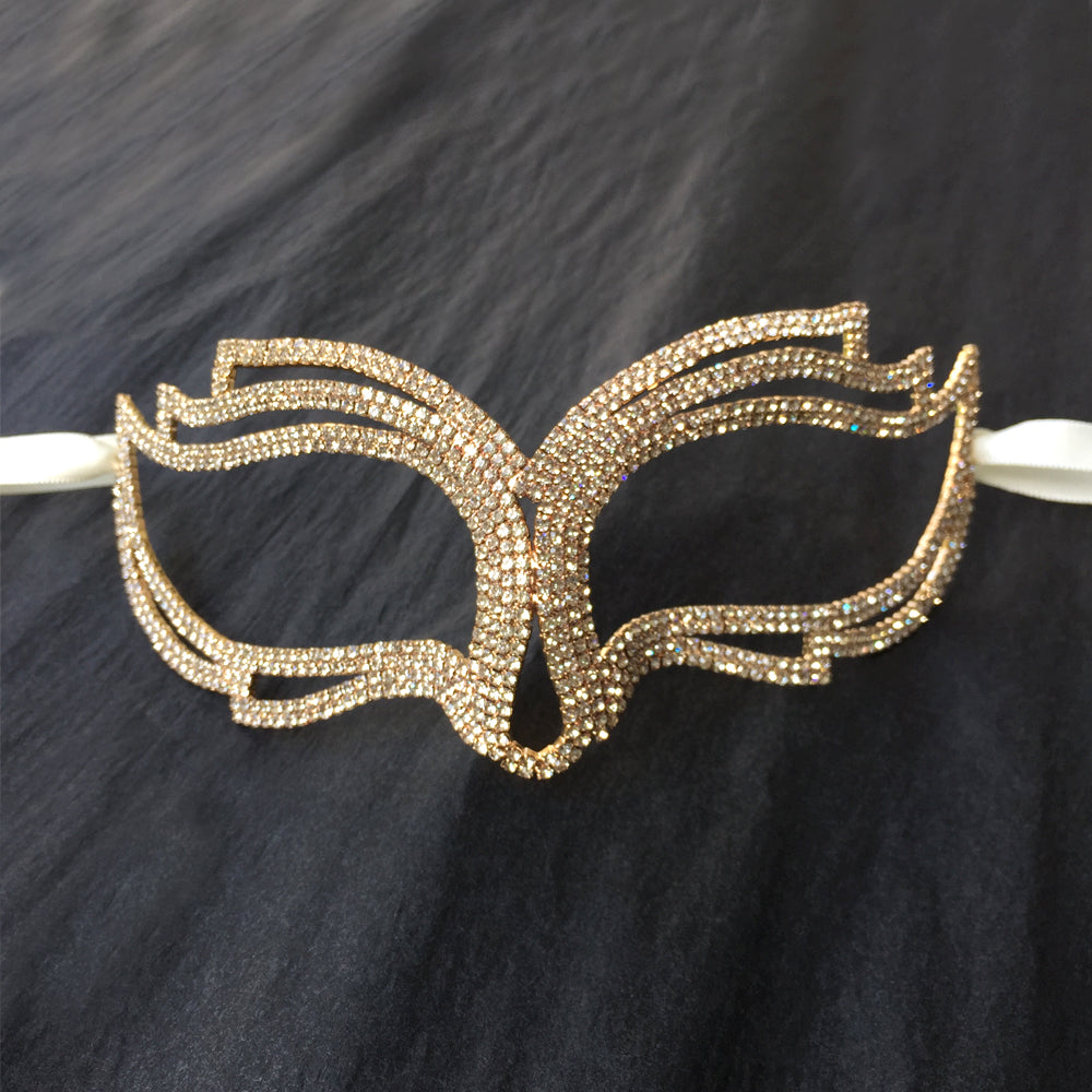 Máscara de Catwoman, Disfraces de Mascarada Femenina, Máscara de Mascarada Dorada