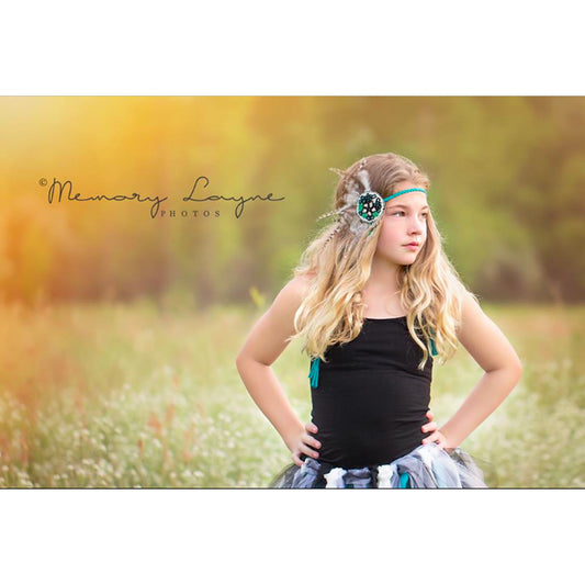 Pocahonta Costume Adult Kids Idea, Tribal Headdress, Boho Hippie Gypsy Party Costume